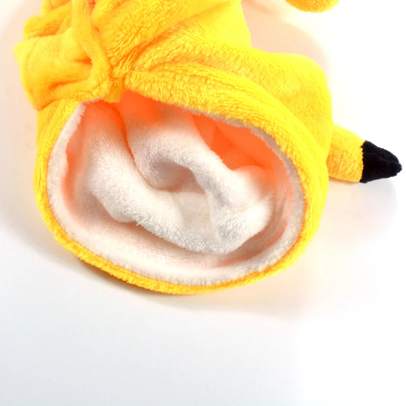 CUTE Pet Clothing Big Size Labrador Soft Flannel Winter Hoodie Dog Cats Puppy Small Large Animals Outfit Coat Winter Supplies