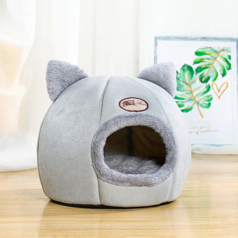 Cama Cueva para Gatos y Perros Pequeños