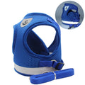 Arnés de Malla con Correa para Gatos y Perros Pequeños — Reflectante, Ajustable, Antipérdida, Tallas XS–XL