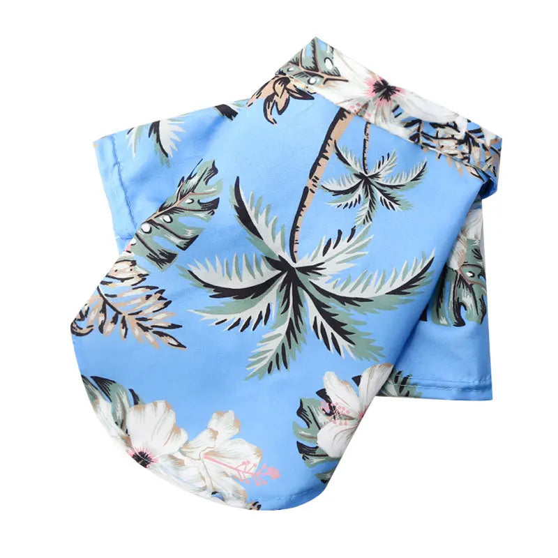 Camiseta Hawaiana de Piña para Perros y Gatos – Ropa de Verano y Playa | Tallas XS a XXL