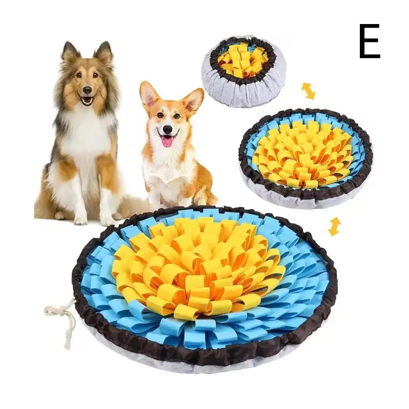 Alfombra Olfativa Interactiva para Perros y Gatos - Juego de Forrajeo y Alimentación Lenta