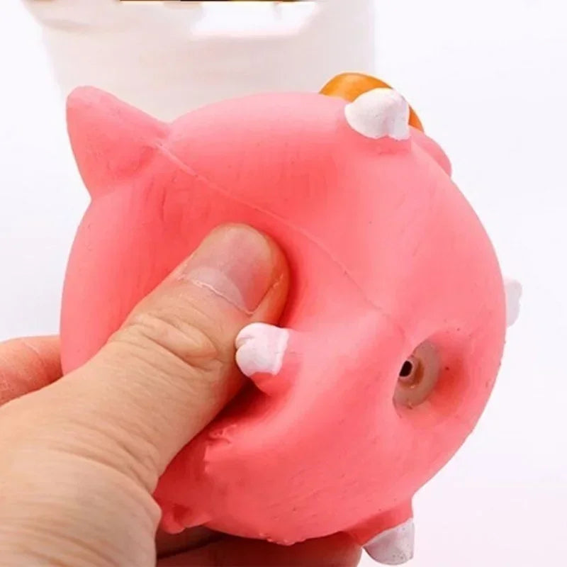 Juguete Chirriante de Látex para Perros y Gatos - Animales con Sonido