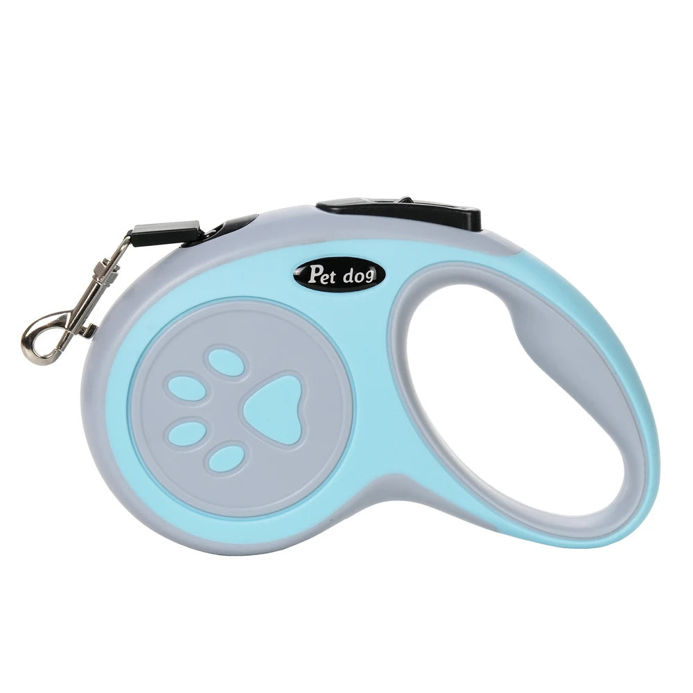 Correa Retráctil de Nylon para Perros y Gatos — 3 m (hasta 8 kg) y 5 m (hasta 14 kg)