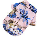 Camiseta Hawaiana de Piña para Perros y Gatos – Ropa de Verano y Playa | Tallas XS a XXL