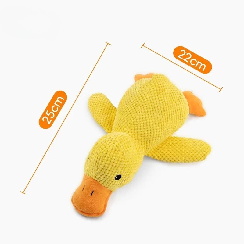 Juguete de Peluche Ganso con Sonido para Perros - Resistente a Mordiscos