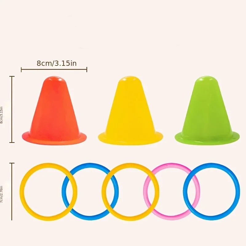 Pack de 6 Juguetes para Conejos - Conos de Helado para Morder y Jugar