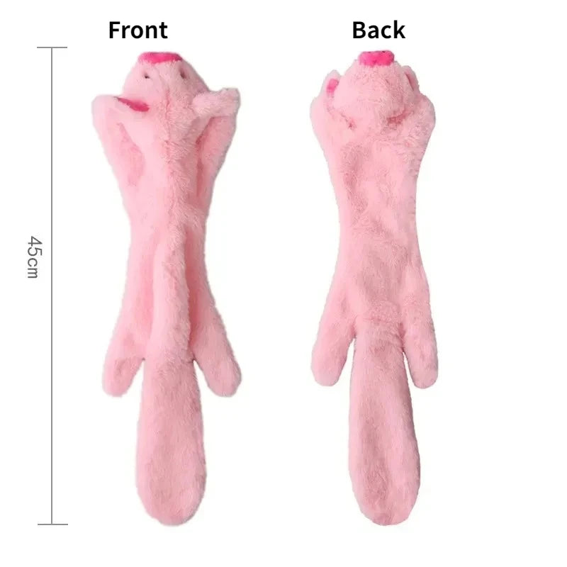Juguete de Felpa Sin Relleno con Sonido para Perros - Forma de Animal Resistente