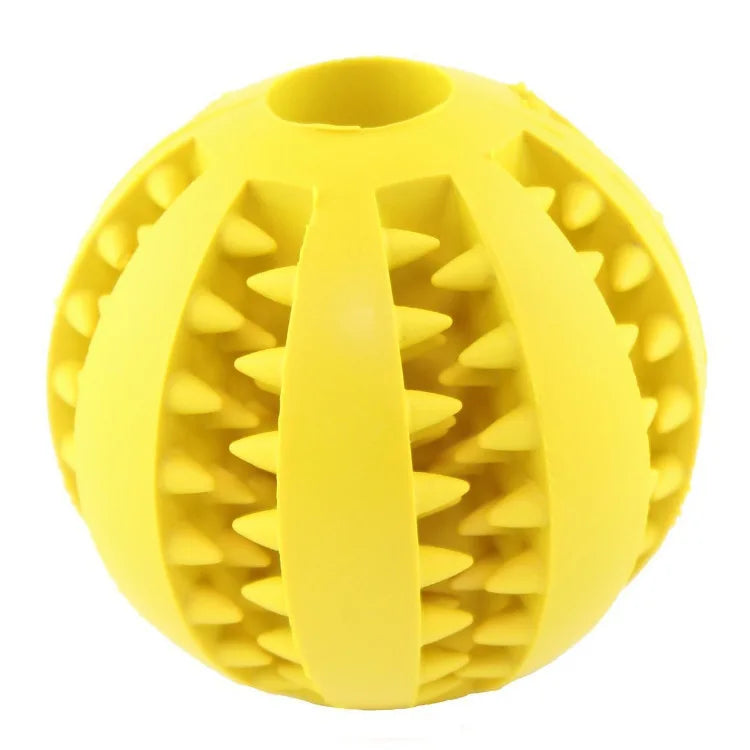 Pelota Dispensadora de Premios para Perros - Goma Resistente con Diseño Sandía