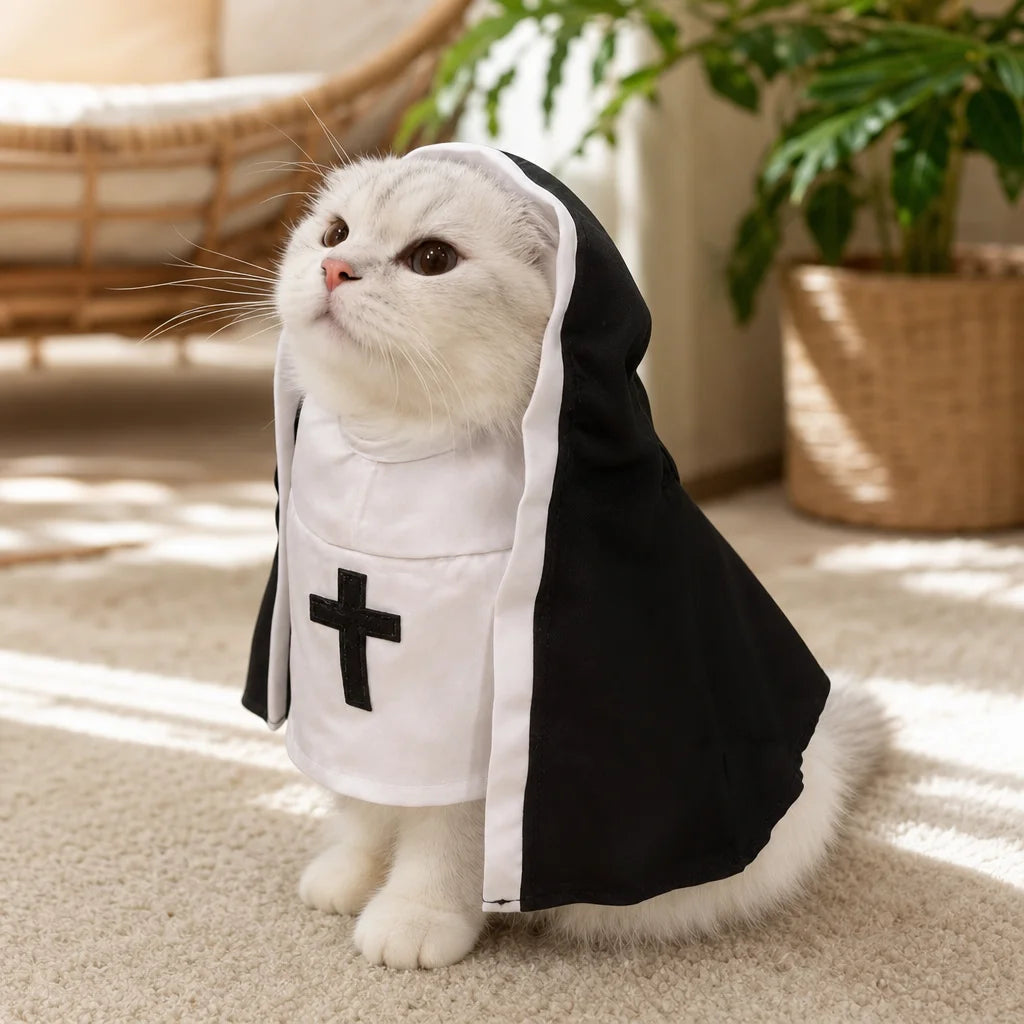 Disfraz de Verano Transpirable para Perros y Gatos – Cosplay Elástico y Cómodo | Tallas S, M y L