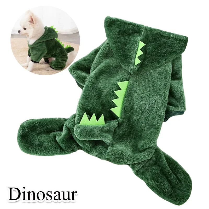 Coral Fleece Cosplay Costume for Pet Clothing for Small Dogs Puppy Cats Clothes Chihuahua Yorkshire Costume Coat