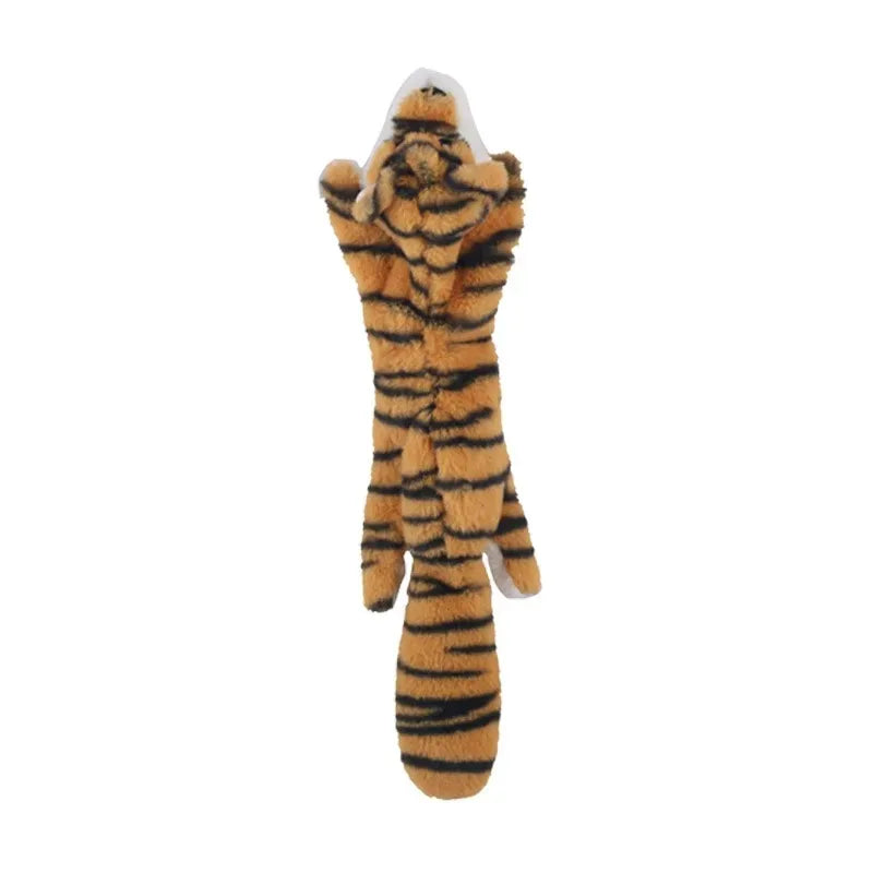 Juguete de Felpa Sin Relleno con Sonido para Perros - Forma de Animal Resistente