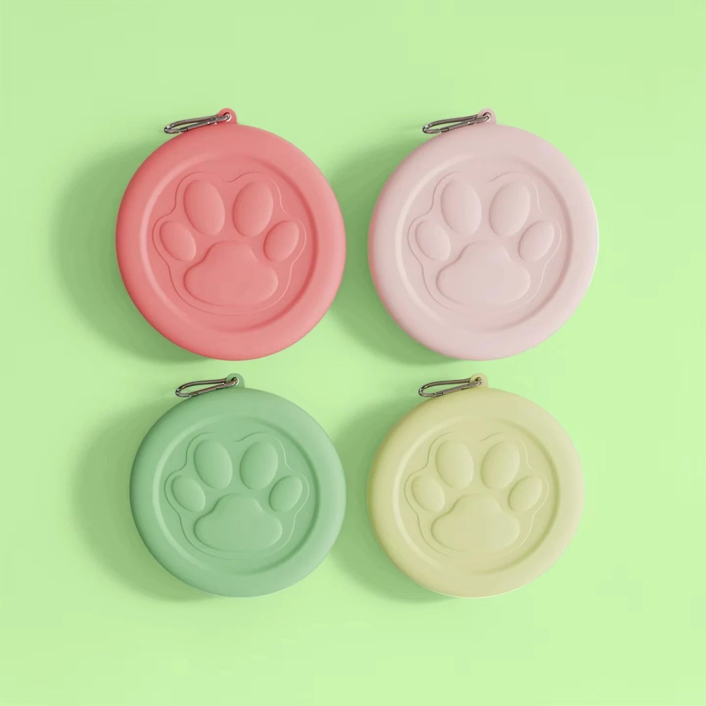 Cuenco Portátil 2 en 1 para Perros – Comida, Agua y Compartimento de Snacks para Senderismo y Acampada
