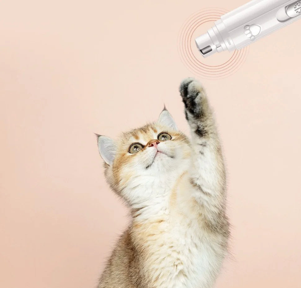 Lima de Uñas Eléctrica Recargable USB para Mascotas