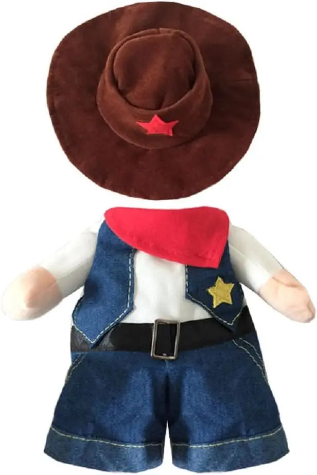 Disfraz de Vaquero para Perros y Gatos – Cosplay Estilo Western para Halloween y Fiestas | Tallas S a XL