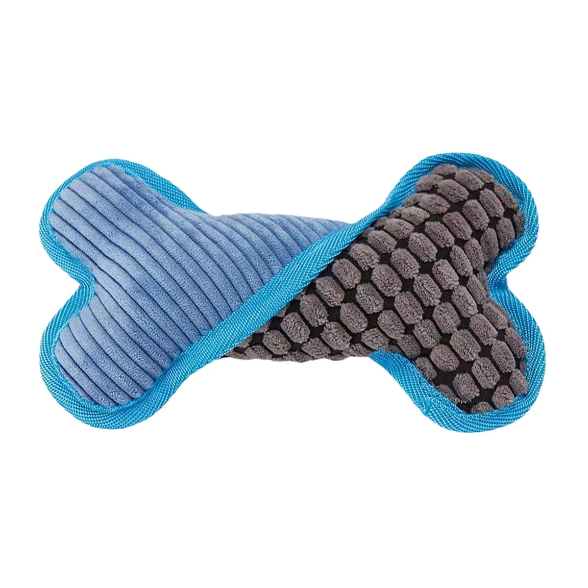 Hueso de Peluche con Sonido para Perros - Apto para Razas Pequeñas, Medianas y Grandes