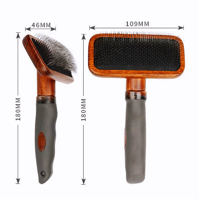 Dog Comb Pet Hair Remover Wooden Dogs Brush Massage Cat Brush Dog Grooming Combs for Dog Long Hair Cleaning Pet Supplies