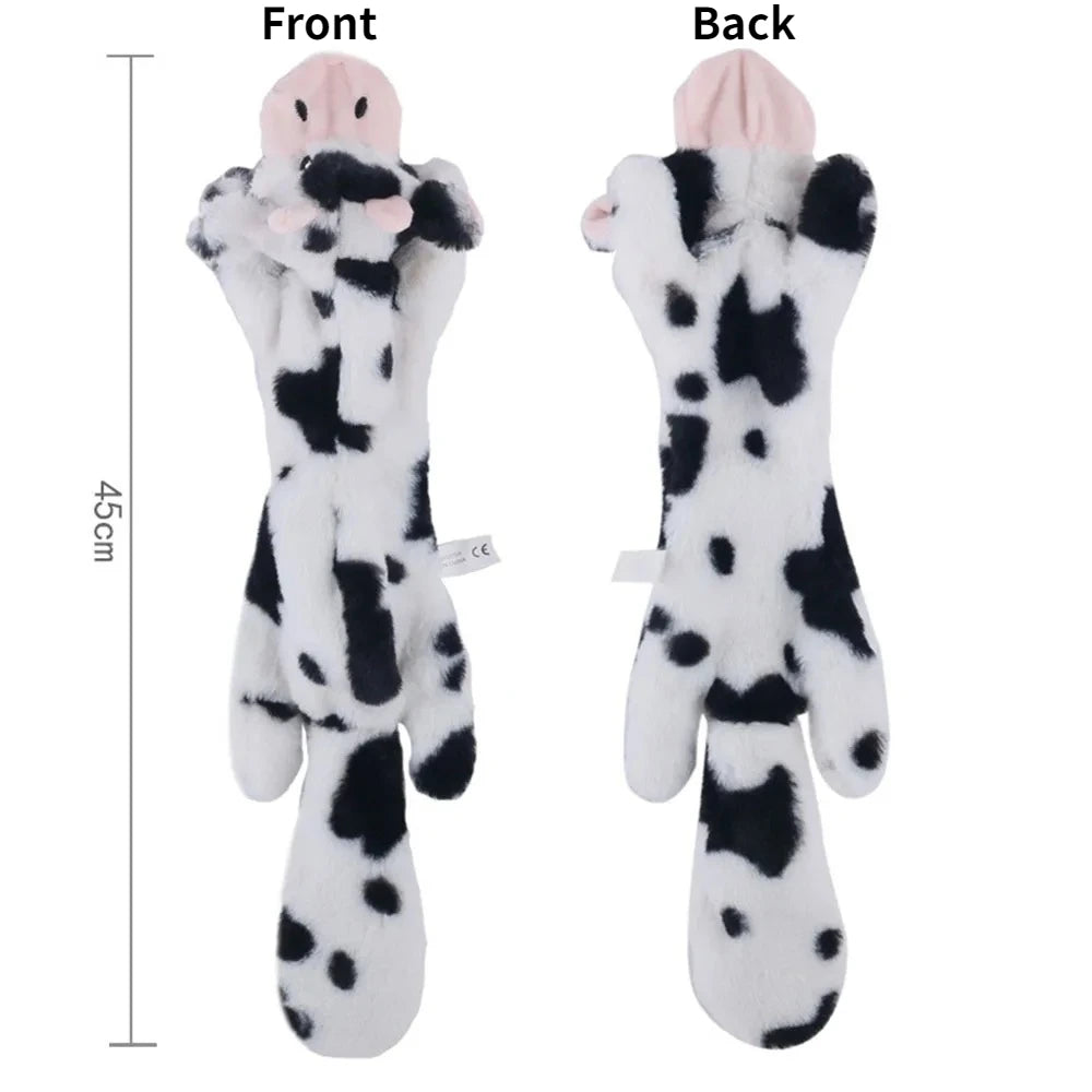 Juguete de Felpa Sin Relleno con Sonido para Perros - Forma de Animal Resistente