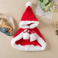 Capa Navideña de Papá Noel para Gatos y Perros Pequeños – Disfraz de Cosplay | Tallas S, M y L