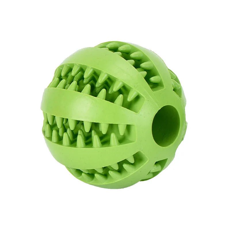 Pelota Dispensadora de Premios para Perros - Goma Resistente con Diseño Sandía