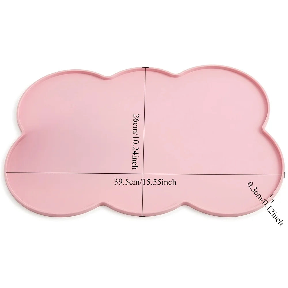 Mantel Individual de Silicona para Mascotas Pequeñas y Medianas