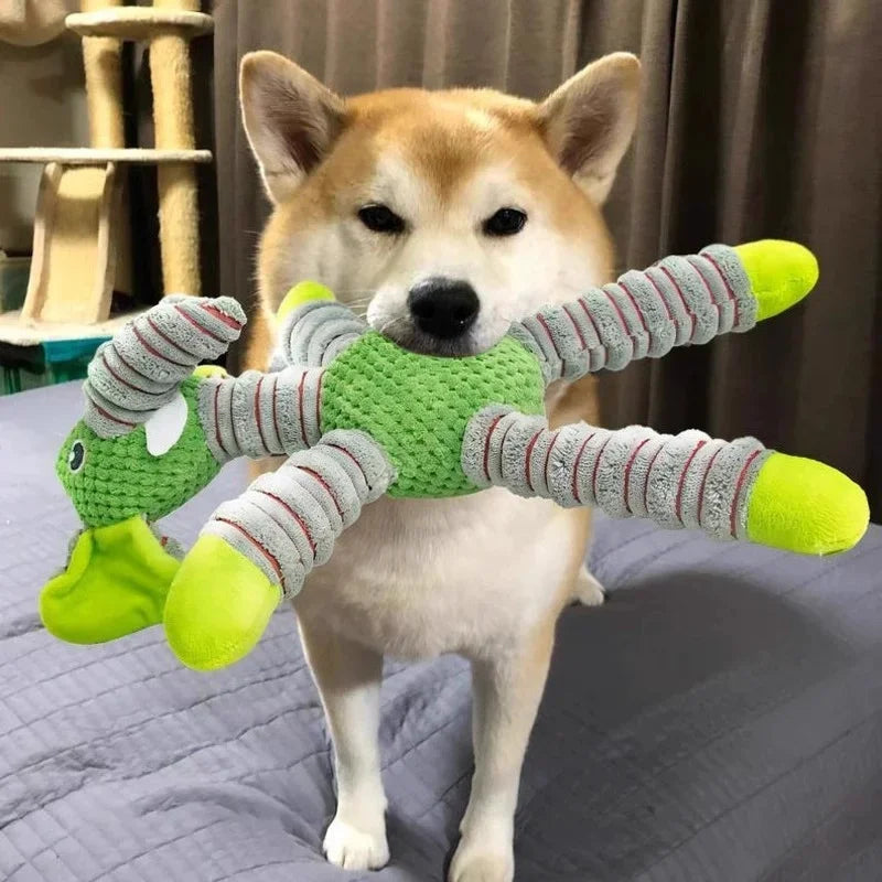 Peluche para Perros Pequeños y Medianos - Juguete Mordedor Antiansiedad para Cachorros