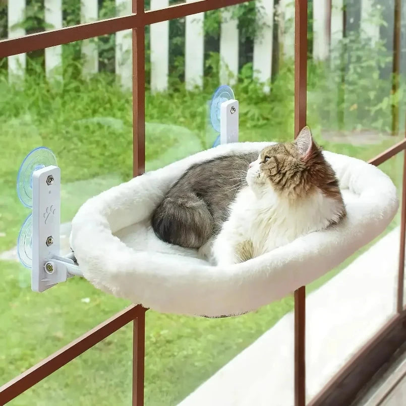 Hamaca para Gatos con Ventosa para Ventana