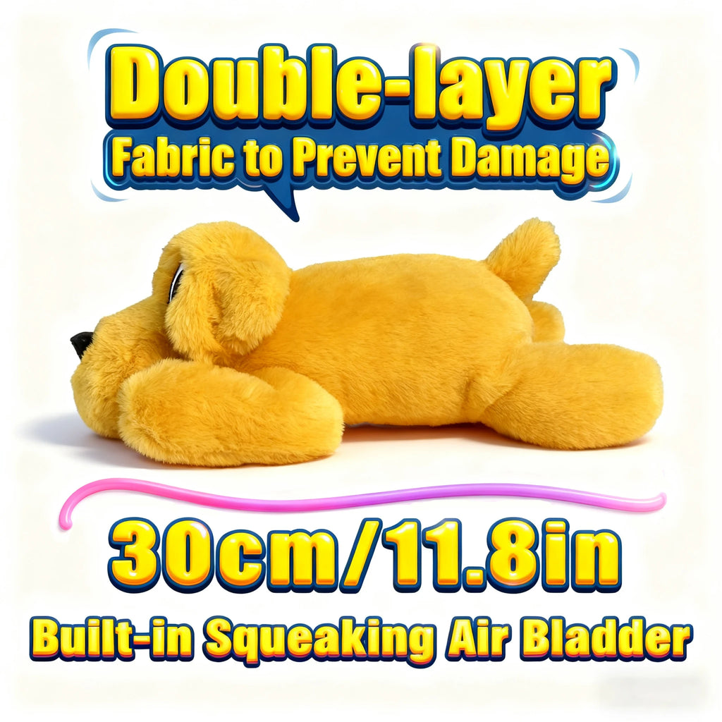 Peluche Interactivo Doble Capa para Perros y Gatos - Lavable, Resistente y con Sonido