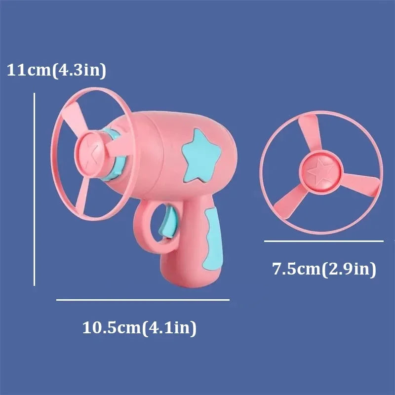 Lanzador de Mini Discos para Gatos - Juguete Interactivo de Persecución y Entrenamiento
