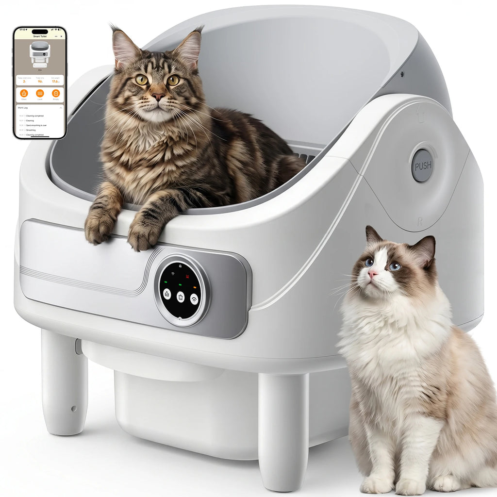 Arenero Autolimpiable Inteligente para Gatos