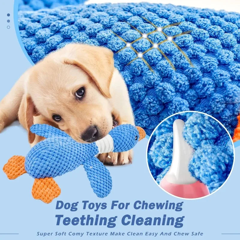 Juguete de Peluche Ganso con Sonido para Perros - Resistente a Mordiscos