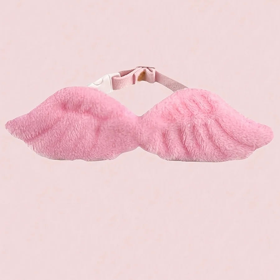 Collar con Lazo Decorativo para Perros y Gatos – Accesorio Festivo | Blanco, Rosa y Rojo