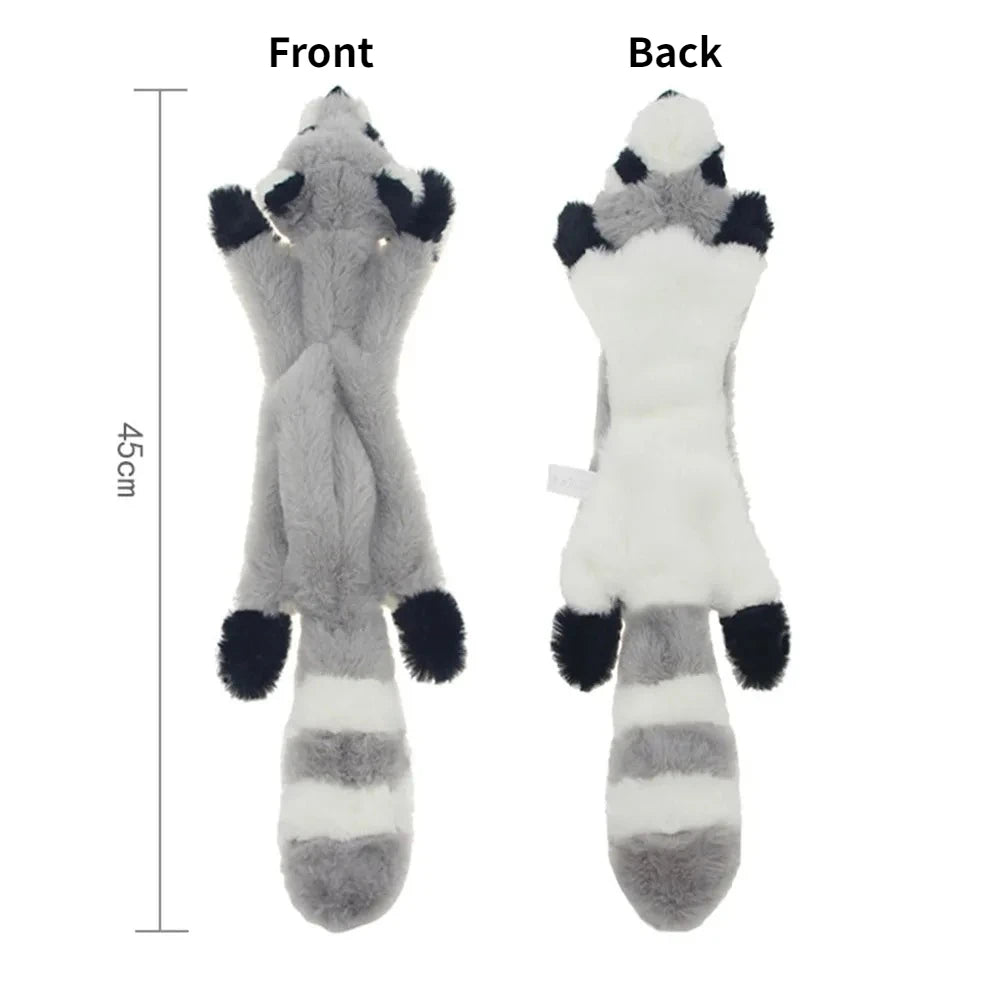 Juguete de Felpa Sin Relleno con Sonido para Perros - Forma de Animal Resistente