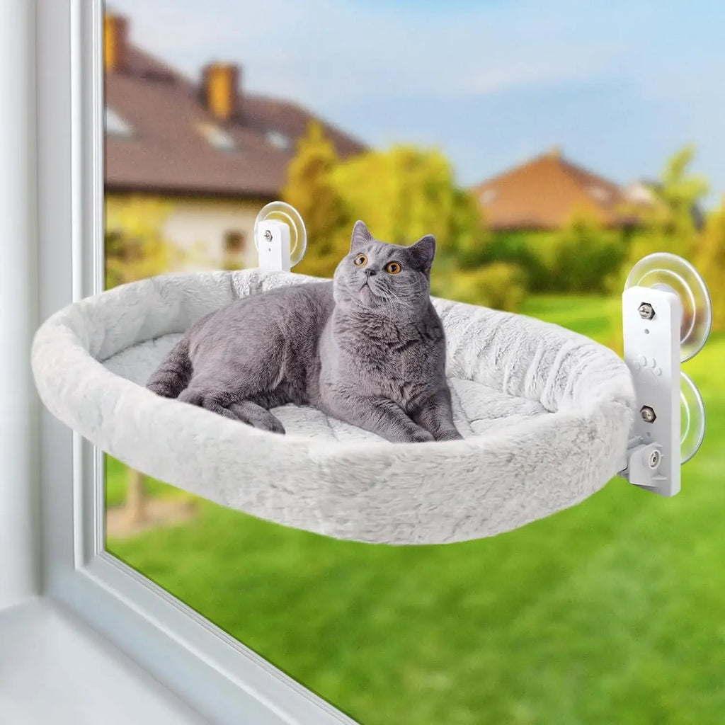 Hamaca para Gatos con Ventosa para Ventana