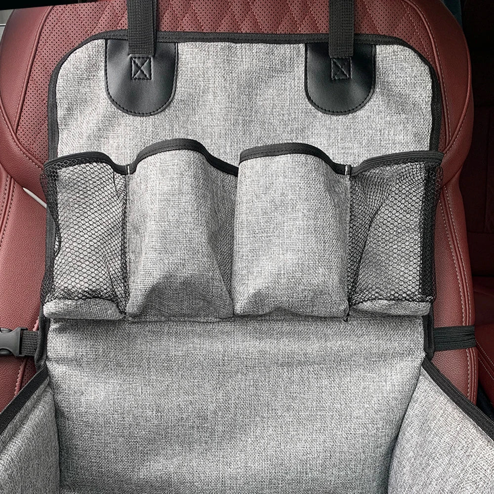Asiento Elevador para Perros en el Coche – con Bolsillos