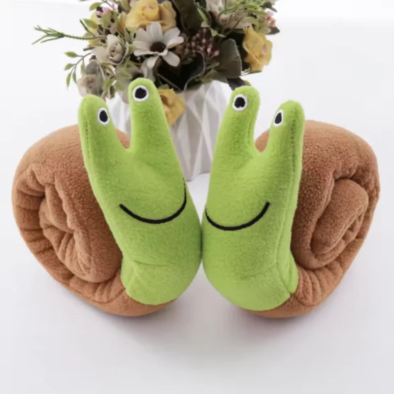 Juguete Olfativo para Perros y Gatos - Alfombra Snuffle con Forma de Caracol/ Perro salchicha