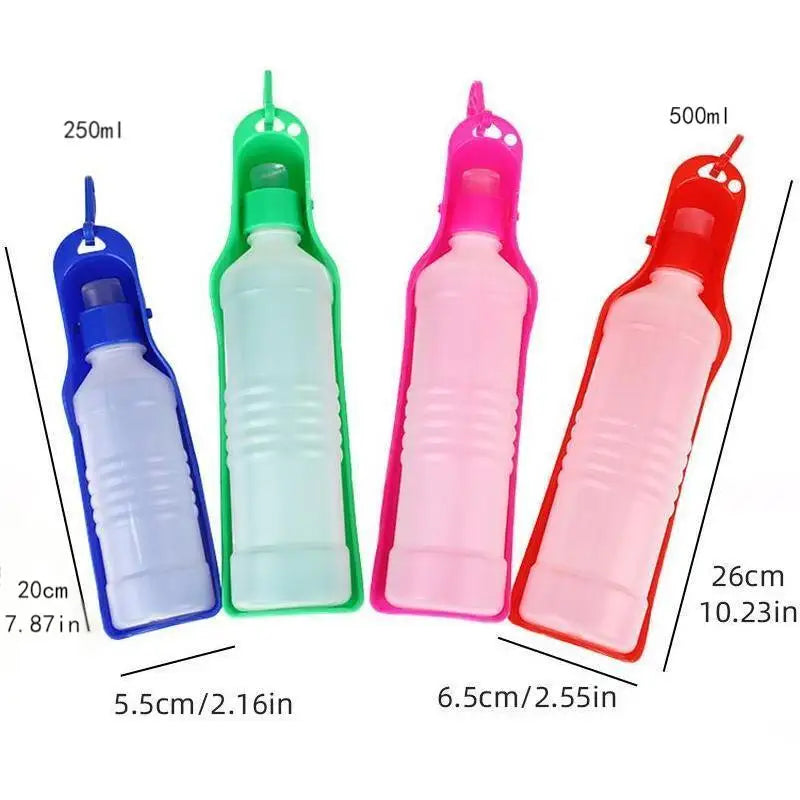 Dog Water Bottle Out Walking Dog Portable Water Bottle Dog Drinking Cup Cat Pet Water Feeding Supplies