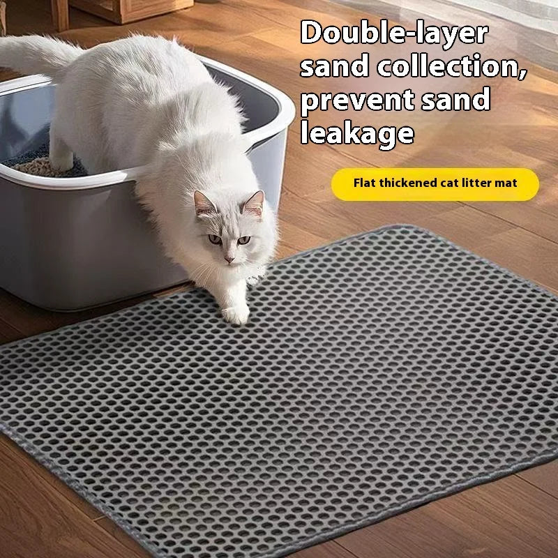 Alfombra Atrapa-Arena para Arenero de Gatos | Doble Capa