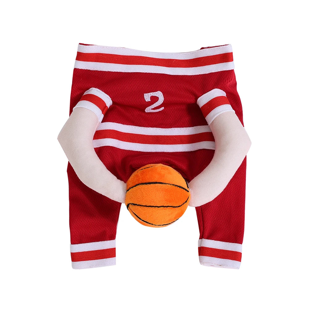 Disfraz de Camiseta de Baloncesto para Perros y Gatos – Transpirable y Ajustable | Tallas XS a XL