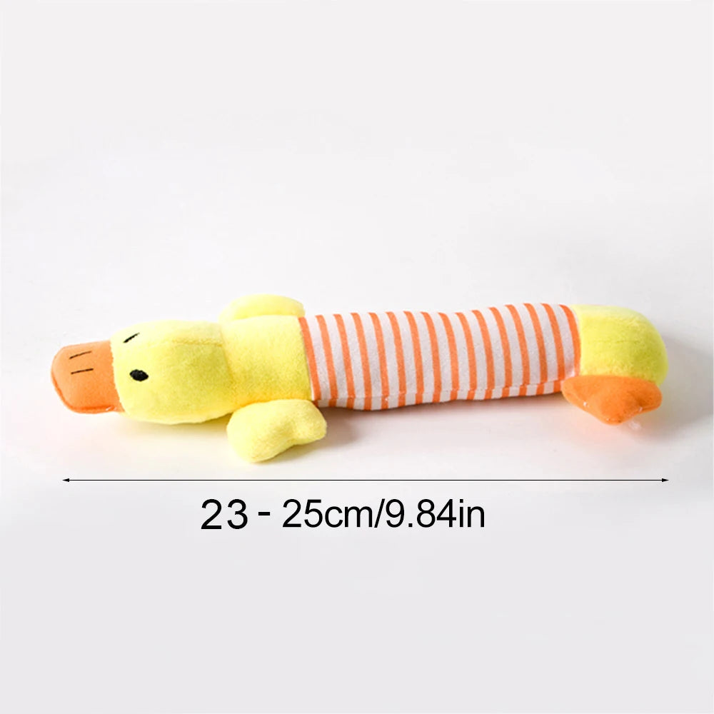 Juguete de Felpa Sin Relleno con Sonido para Perros - Forma de Animal Resistente