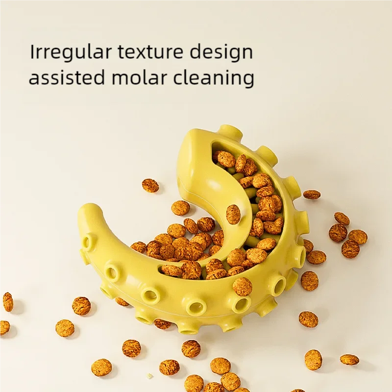 Juguete Masticable de TPR para Perros Pequeños y Medianos - Limpieza Dental