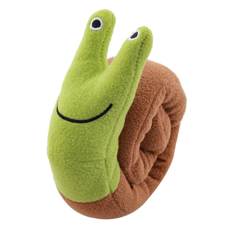 Juguete Olfativo para Perros y Gatos - Alfombra Snuffle con Forma de Caracol/ Perro salchicha