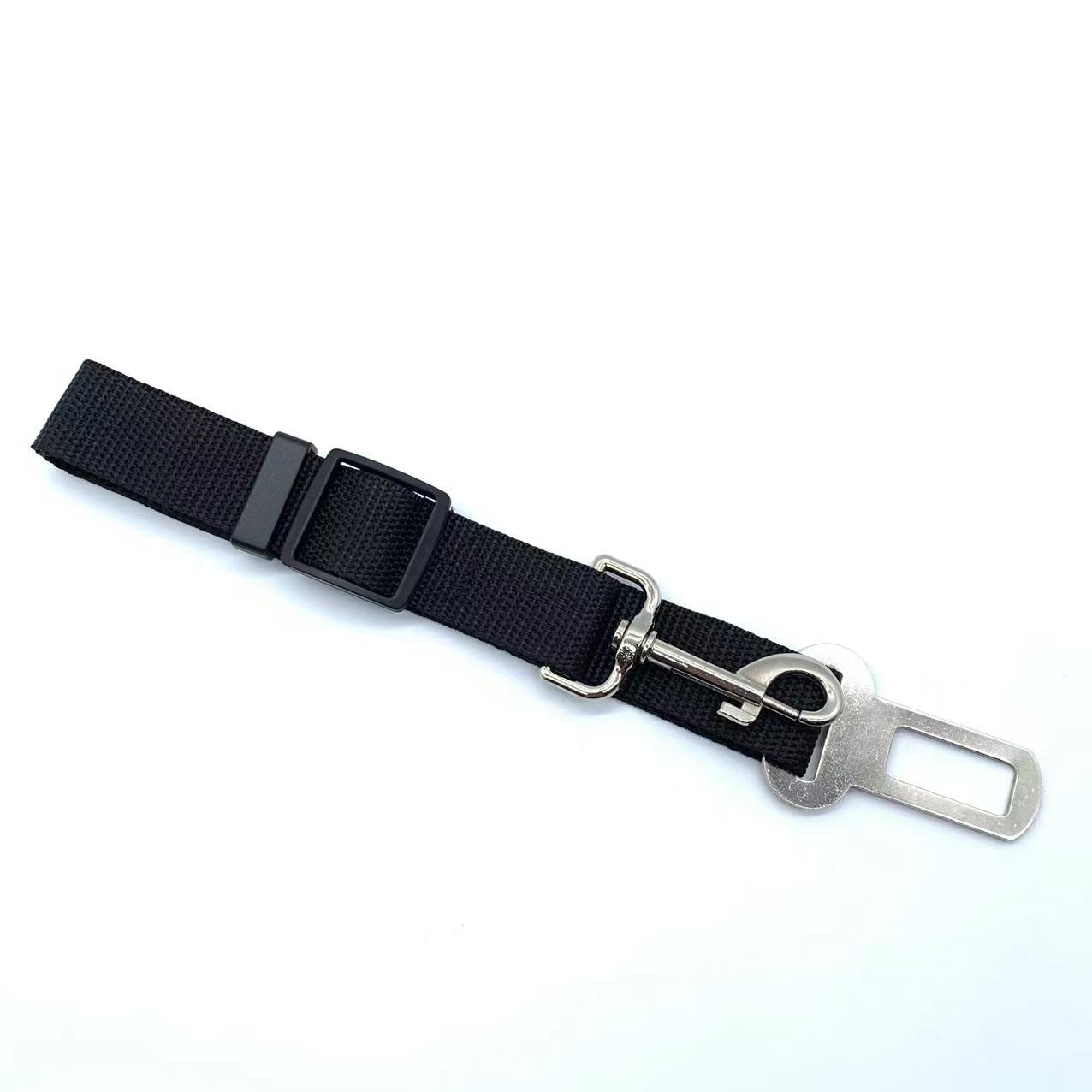 Cinturón de Seguridad para Coche para Perros y Gatos — Nylon Ajustable, Cierre Rápido, 10 Colores