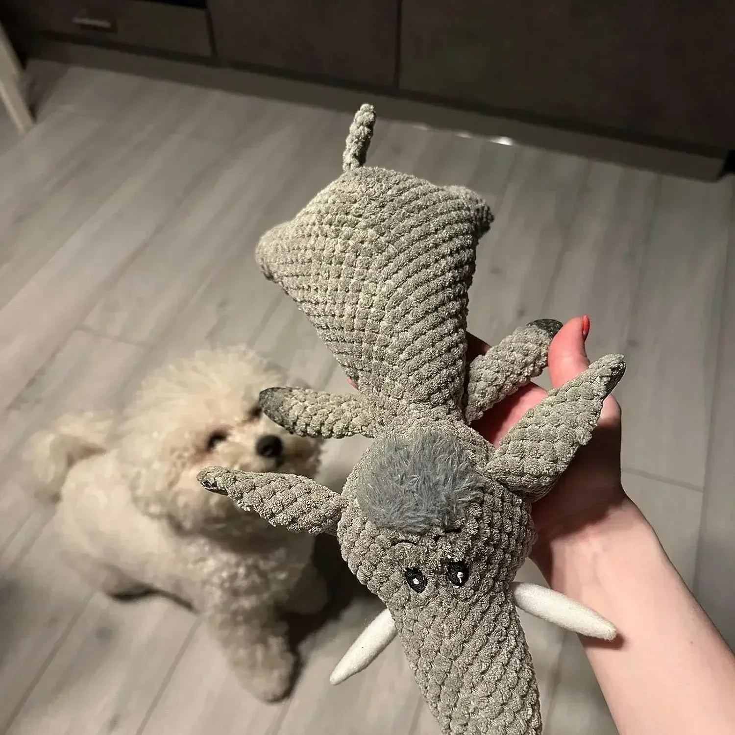 Juguete de Peluche con Sonido para Perros Grandes - Molar Resistente 35 cm