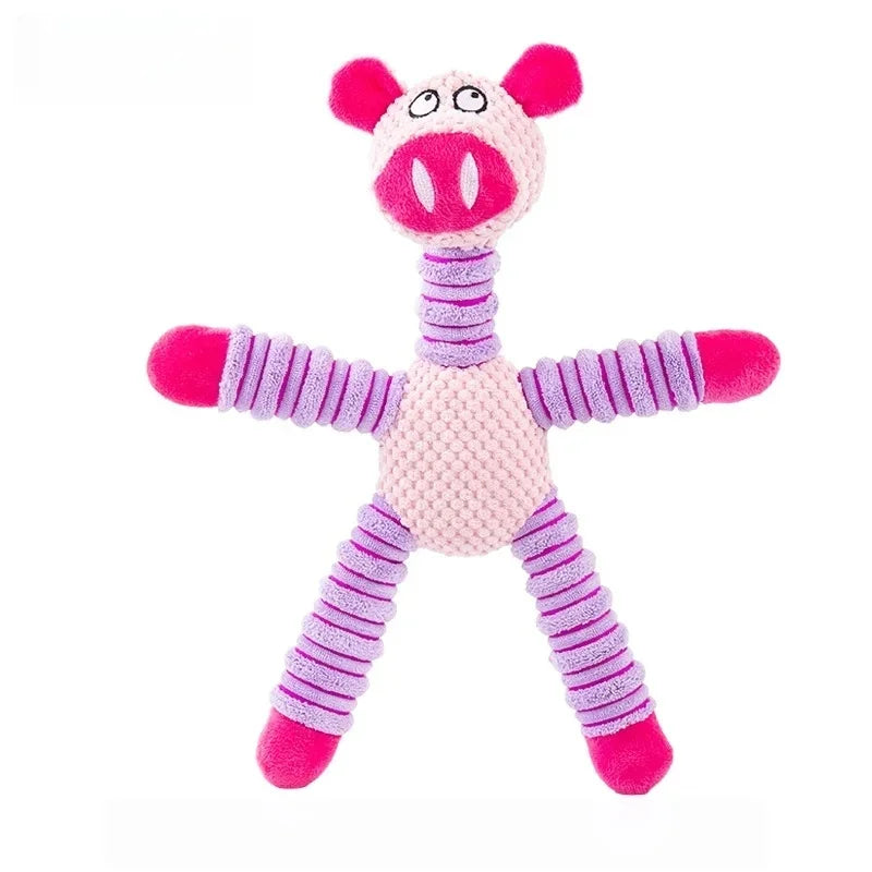 Peluche para Perros Pequeños y Medianos - Juguete Mordedor Antiansiedad para Cachorros