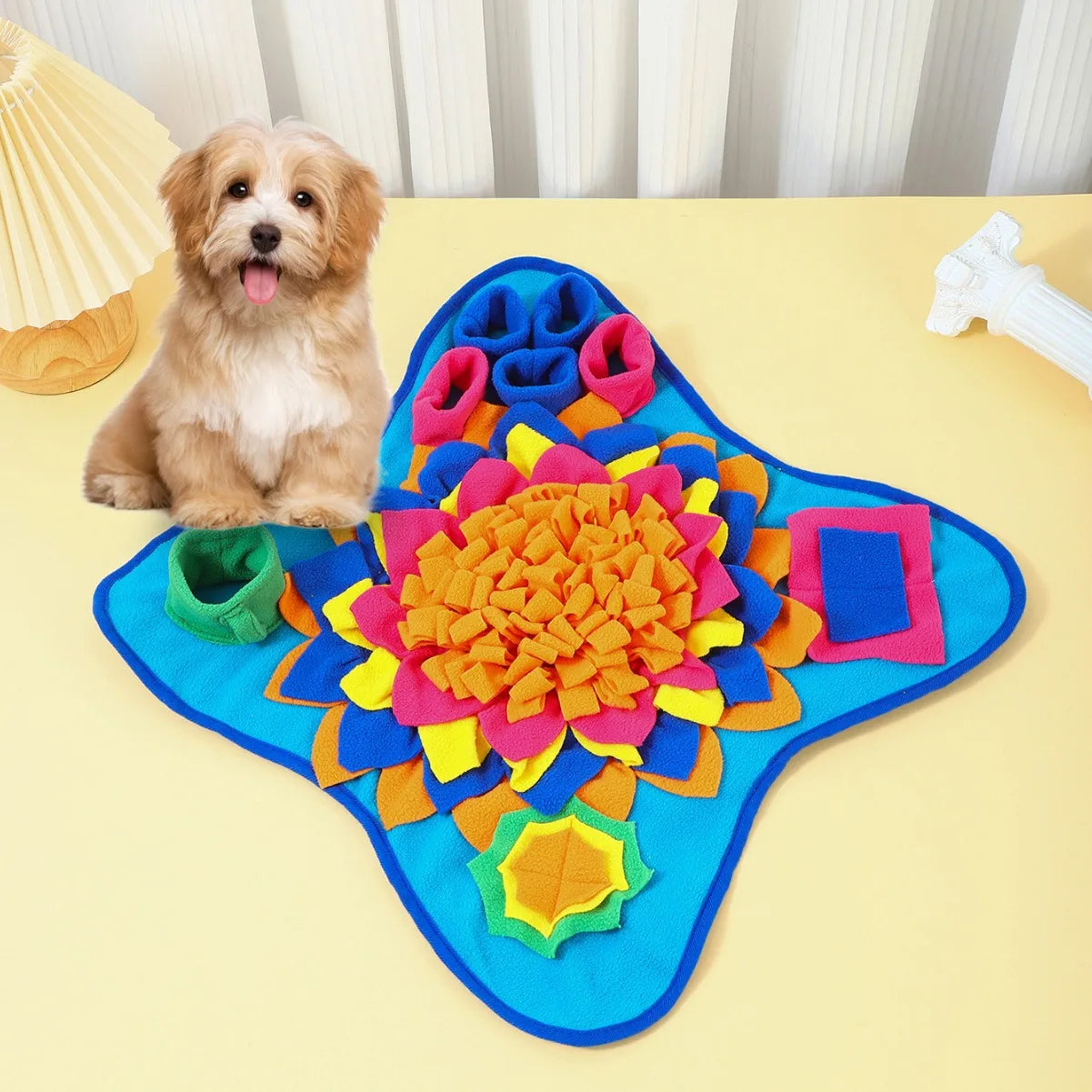 Alfombra Olfativa para Perros - Juguete Interactivo Antiaburrimiento