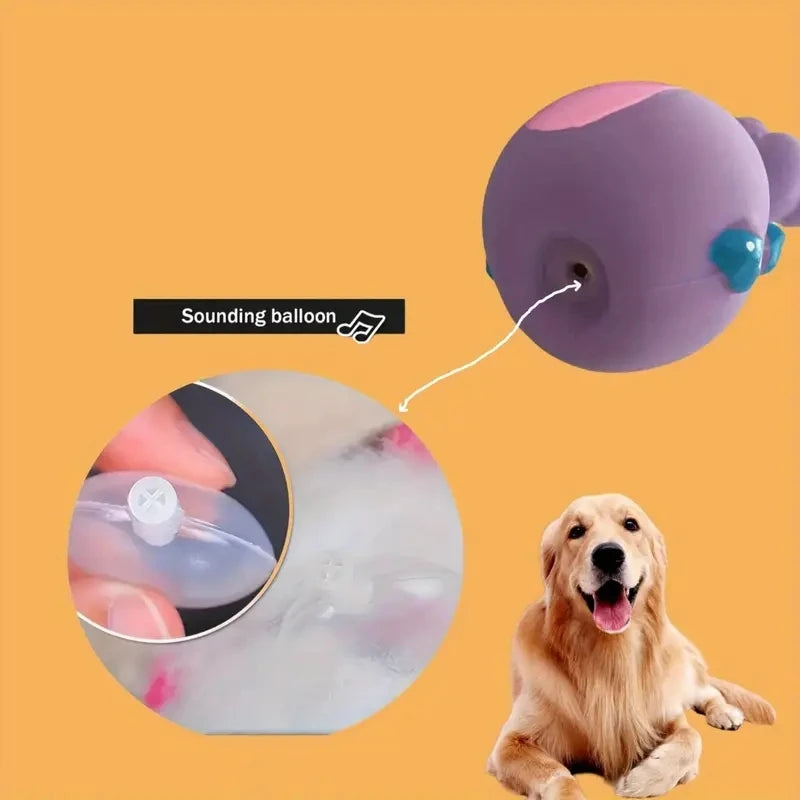 Juguetes de Goma con Sonido para Perros Pequeños y Medianos - 4 Diseños
