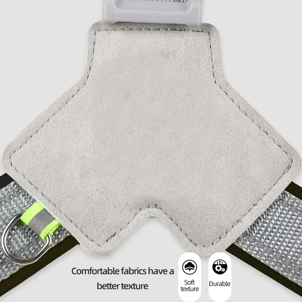 Arnés Reflectante Tipo Chaleco para Perros y Gatos — Ajustable, Transpirable, Tallas S–XL