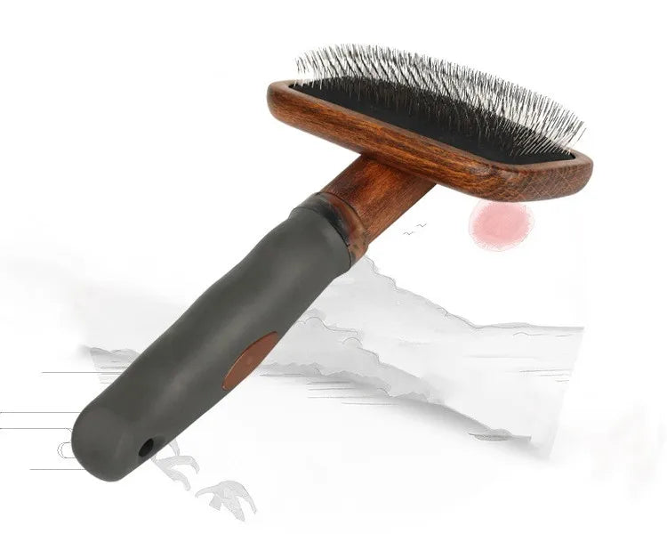 Dog Comb Pet Hair Remover Wooden Dogs Brush Massage Cat Brush Dog Grooming Combs for Dog Long Hair Cleaning Pet Supplies
