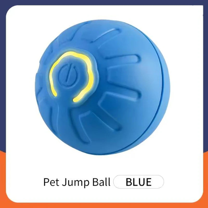 Pelota Electrónica Automática para Perros y Gatos - Movimiento Inteligente con Carga USB