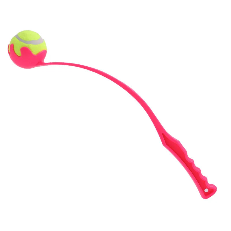 Lanzador de Pelotas para Perros y Gatos - Juego Interactivo de Buscar y Traer